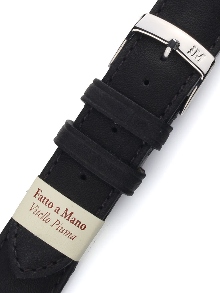 Morellato A01U3884A61019CR20 schwarzes Uhrenarmband 20mm