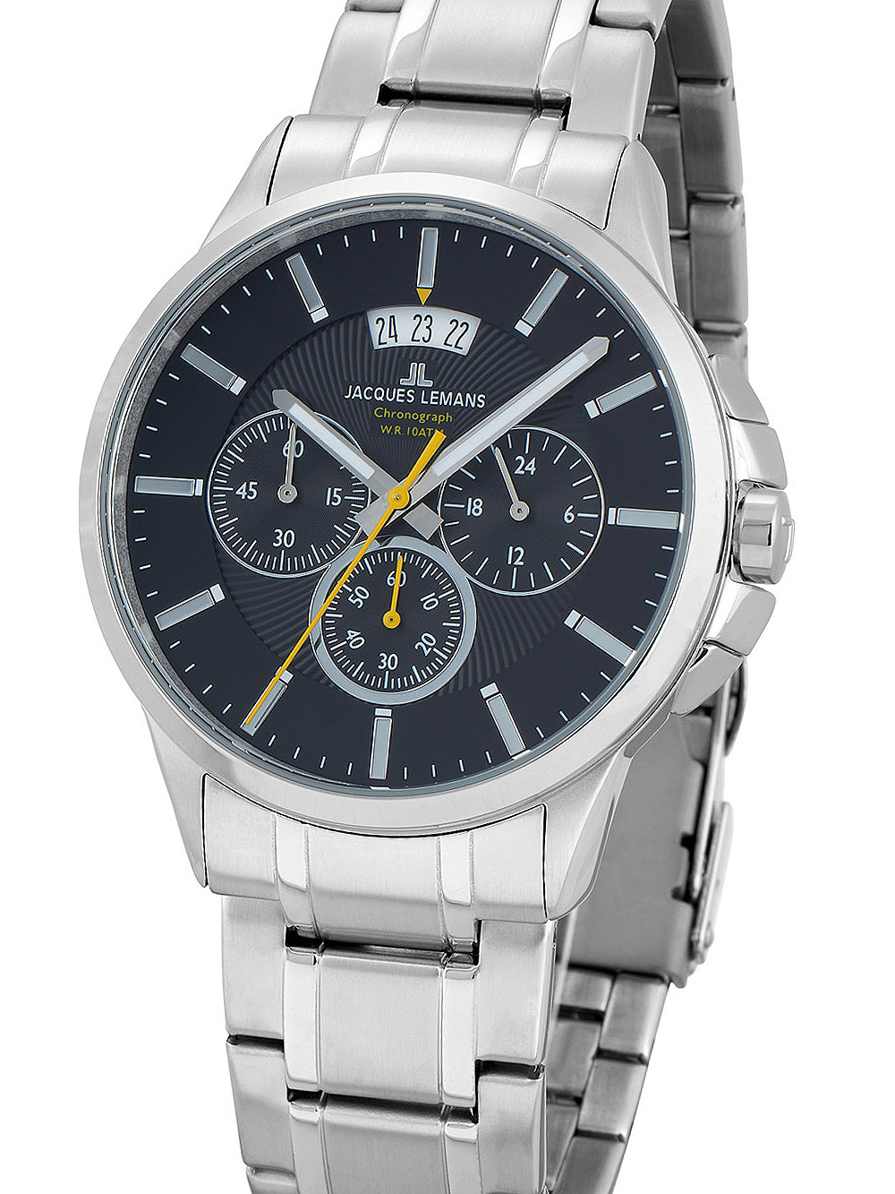 Jacques Lemans 1-1542D Sydney Chronograph Herrenuhr 42mm 10ATM