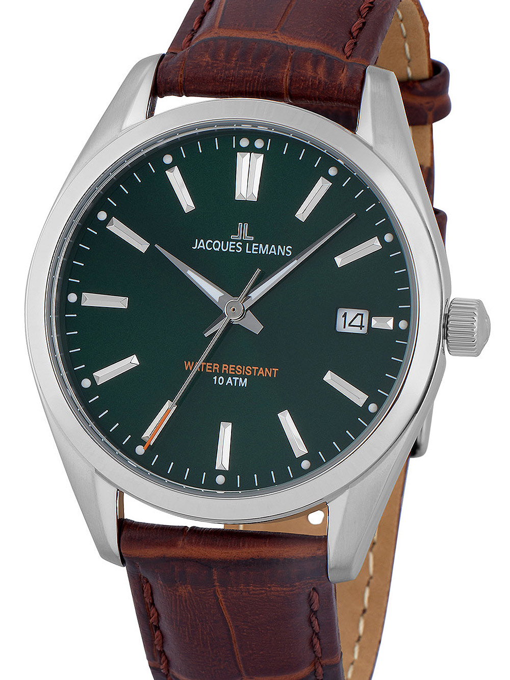 Jacques Lemans 1-1859D Derby Herren 40mm 10ATM