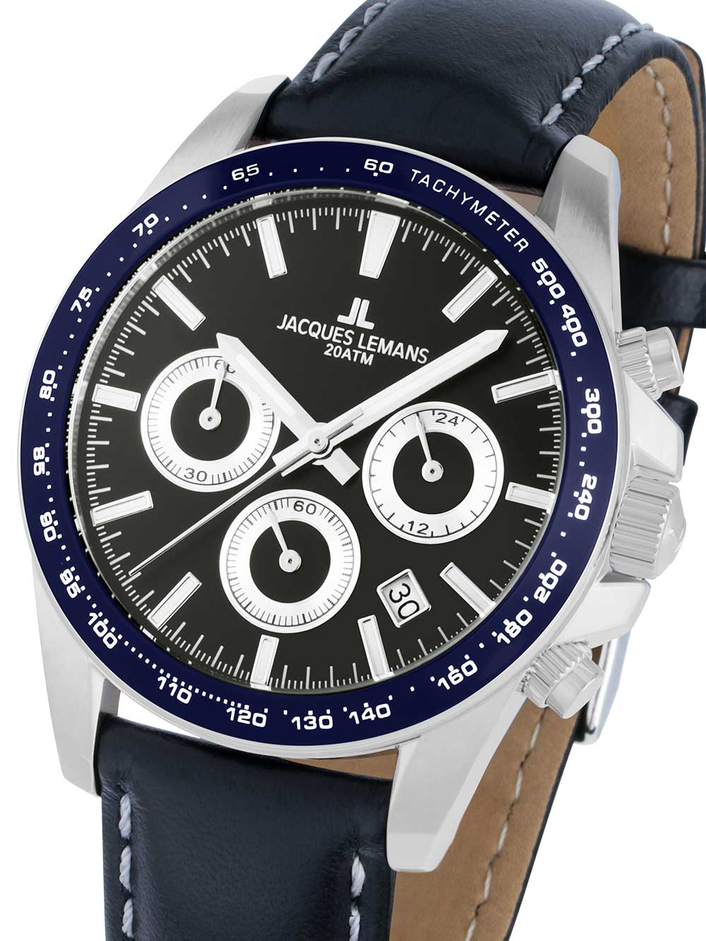 Jacques Lemans 1-1877C Liverpool Chronograph Herrenuhr 40mm 20ATM