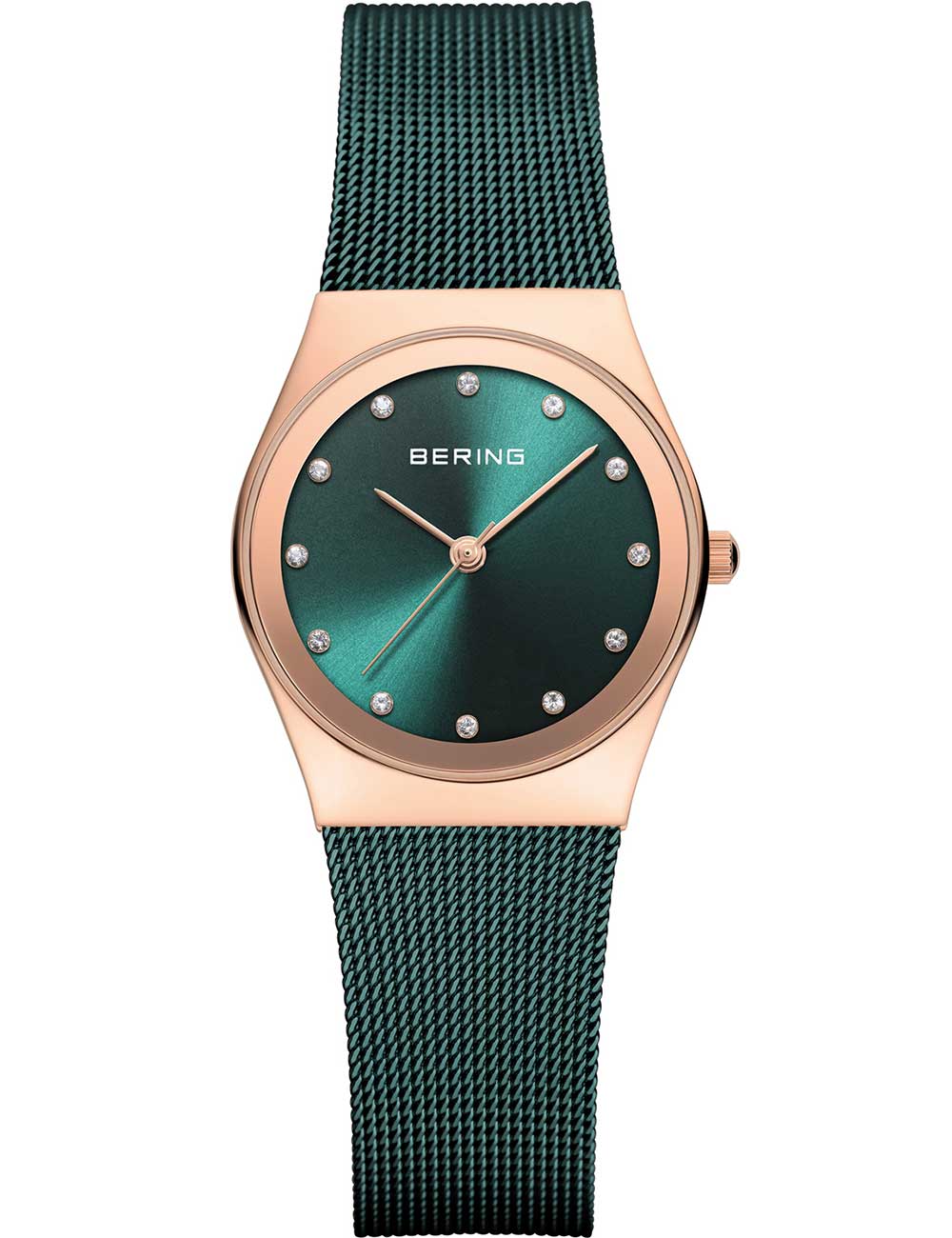 Bering 12927-868 Classic Damenuhr Swarovski Crystals 27mm 3ATM