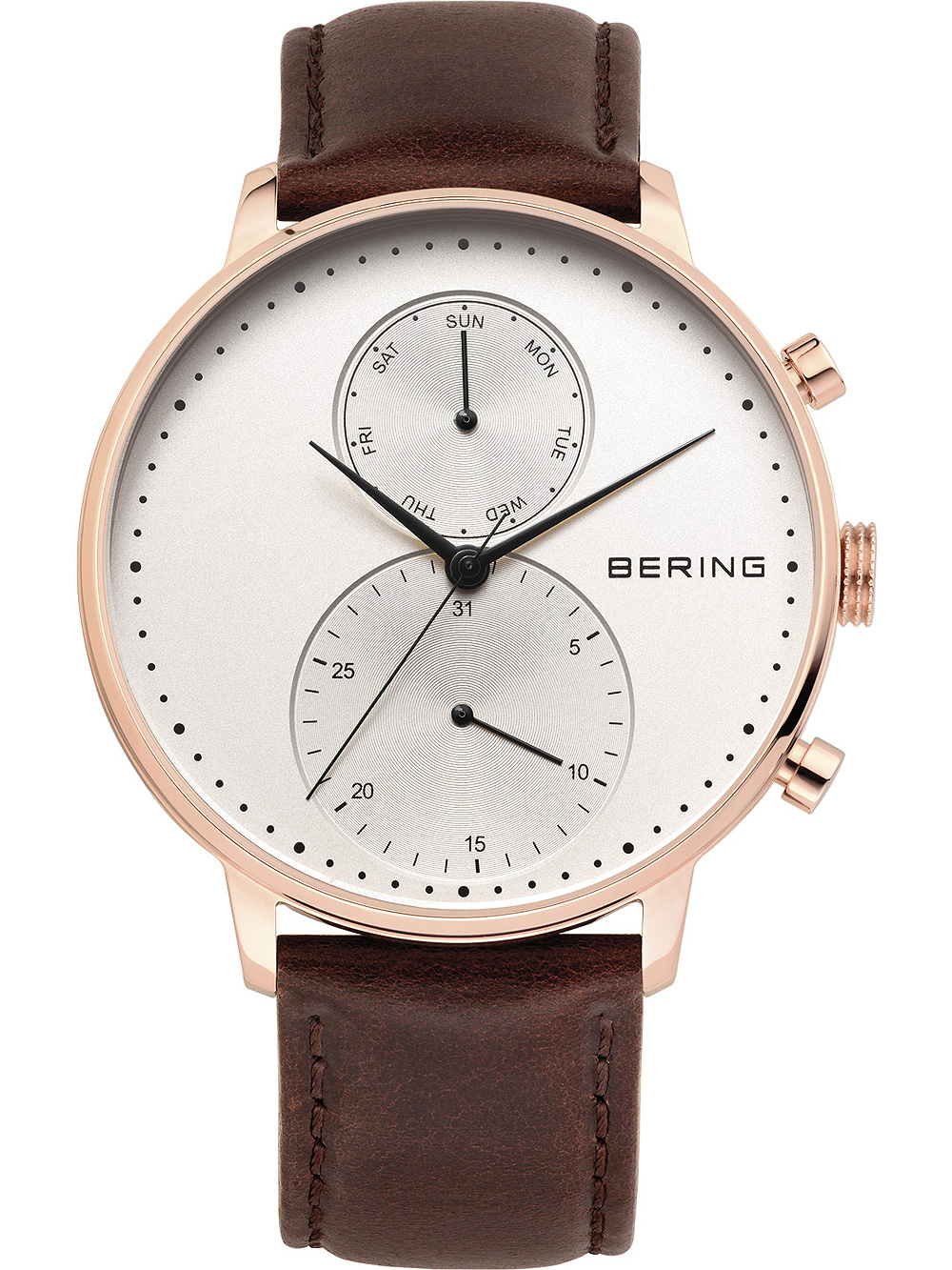 Bering 13242-564 Classic Herrenuhr 42mm 3ATM