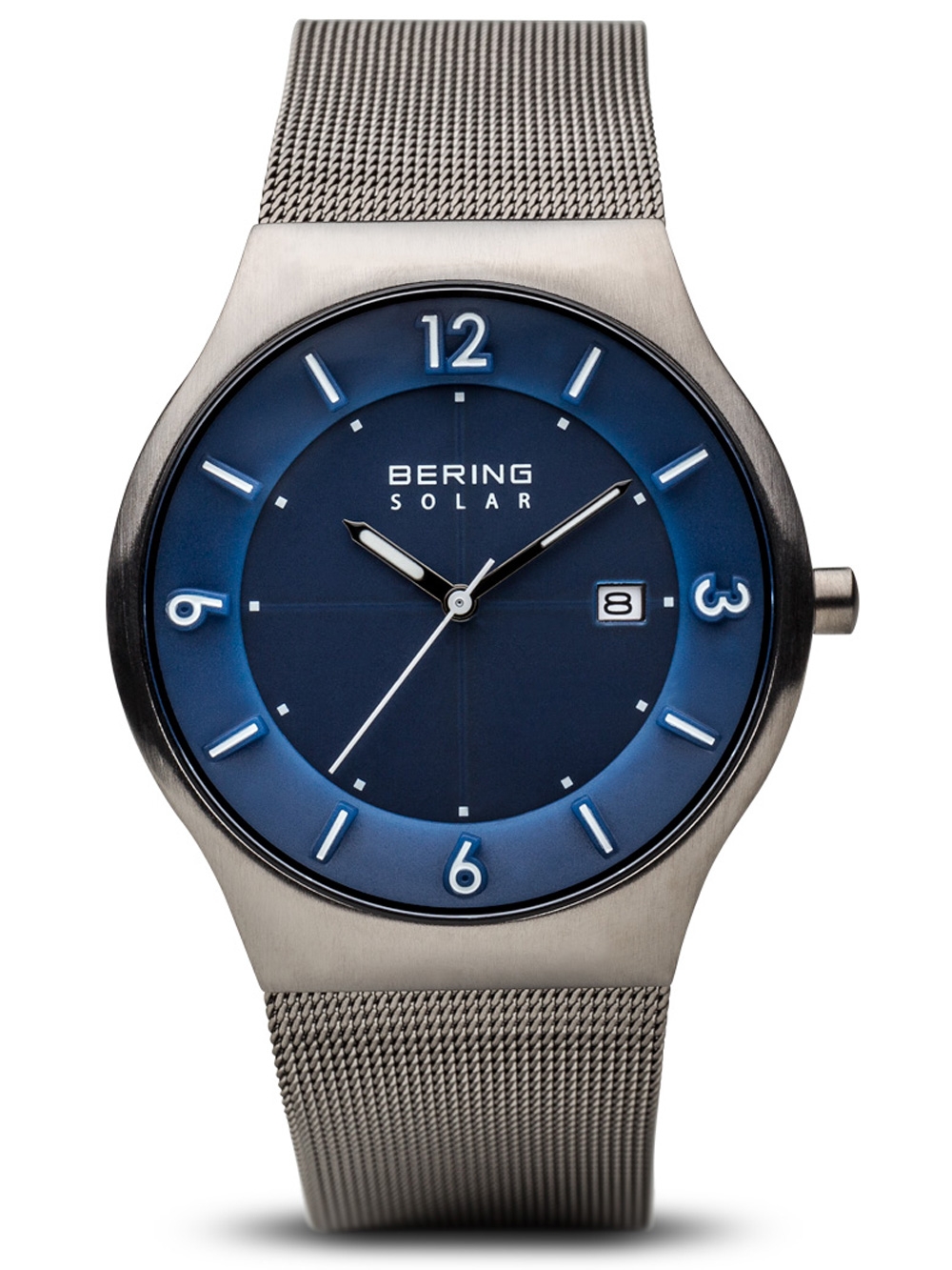 Bering 14440-007 Solar Herrenuhr 40mm 5ATM