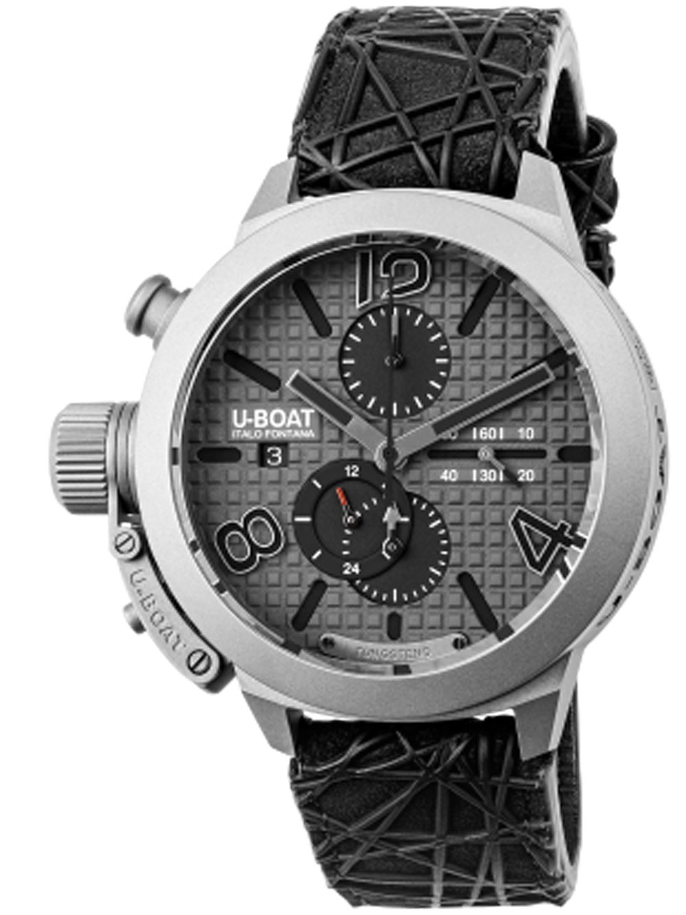 8056000103670 - 3002 Herrenuhr Classico Titanium Grey Automatik Chronograph 45mm 10ATM