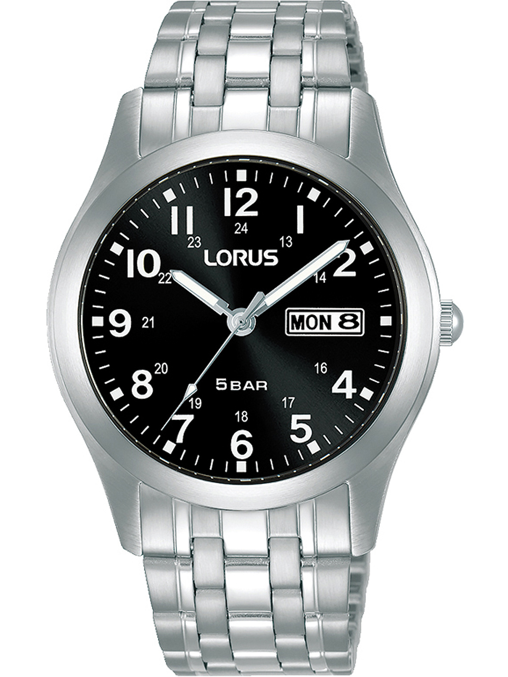 Lorus RXN73DX5 Klassik Herrenuhr 38mm 5ATM