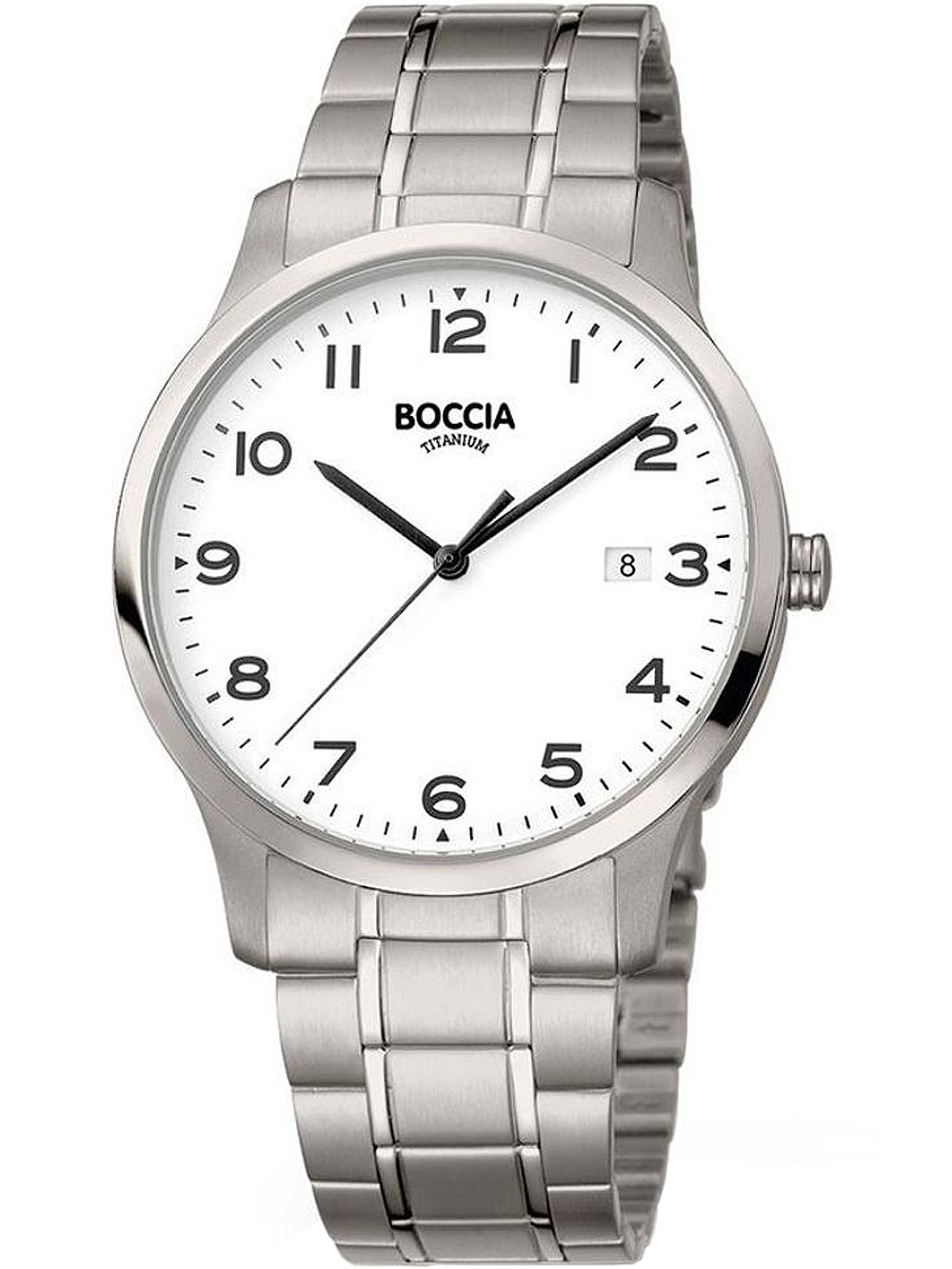 Boccia 3620-01 Herrenuhr Titanium 40mm 5ATM