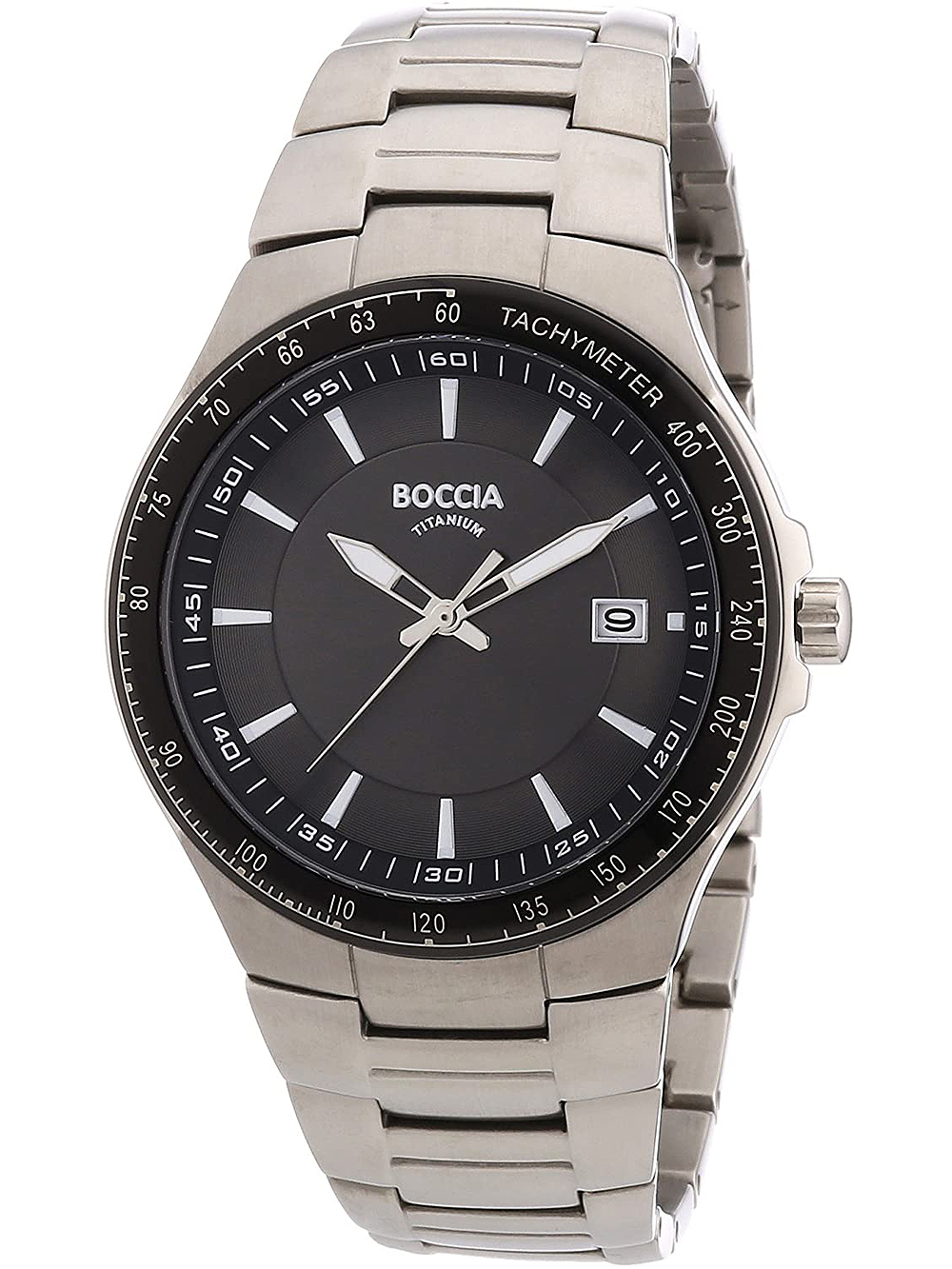 Boccia 3627-01 Herrenuhr Titanium 42mm 10ATM