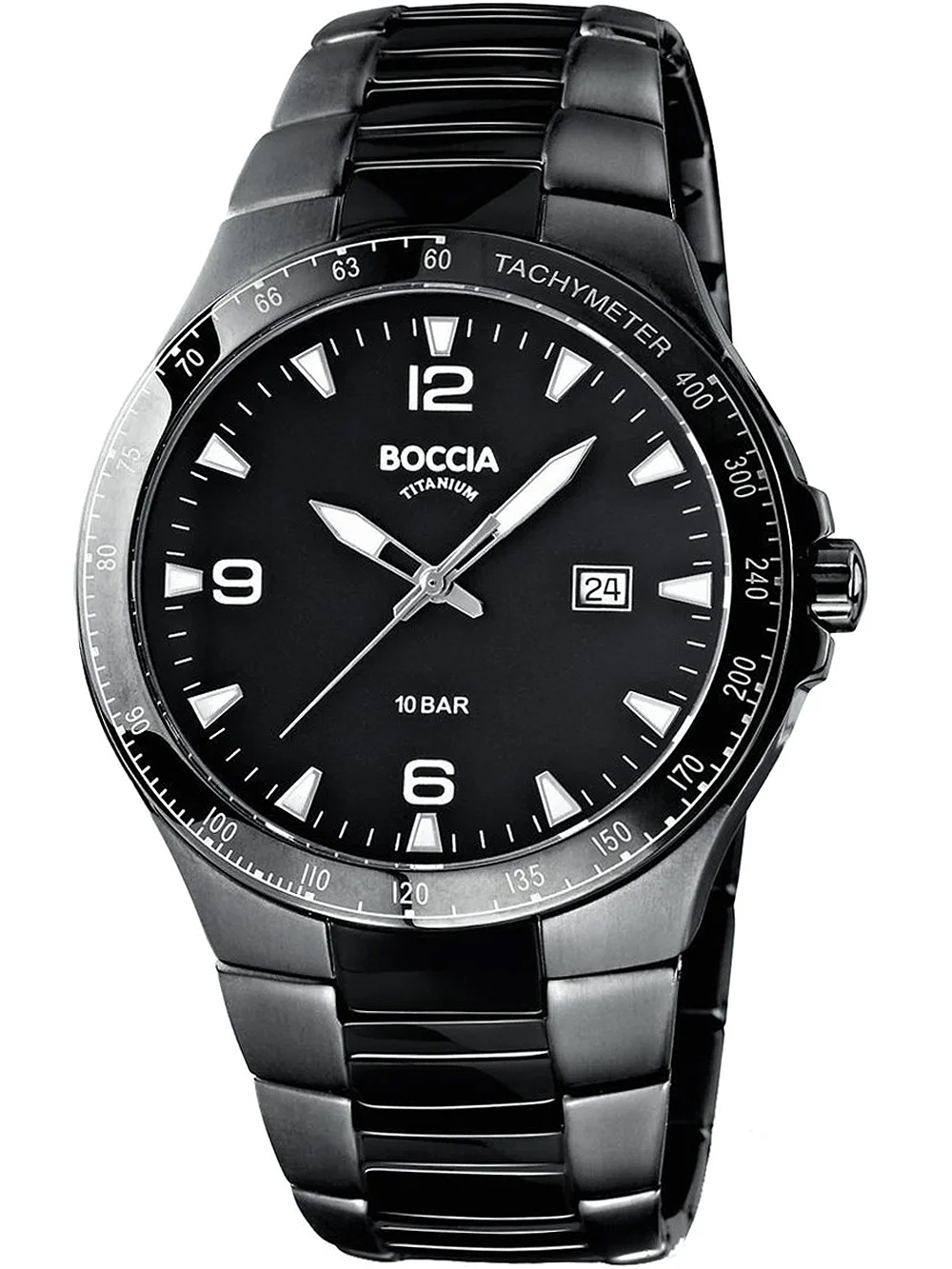 Boccia 3627-02 Herrenuhr Titanium 42mm 10ATM