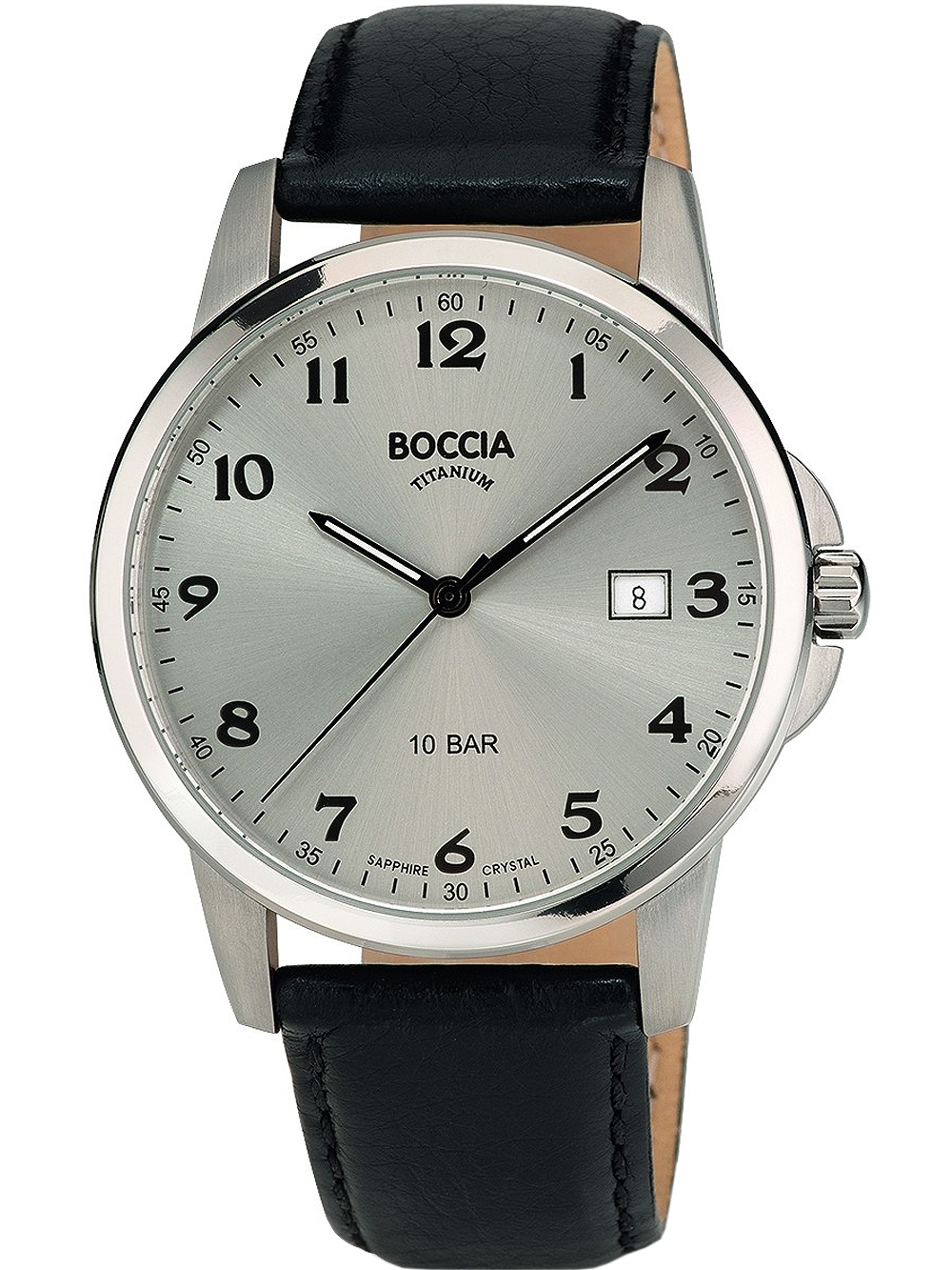 Boccia 3633-03 Herrenuhr Titanium 40mm 10ATM