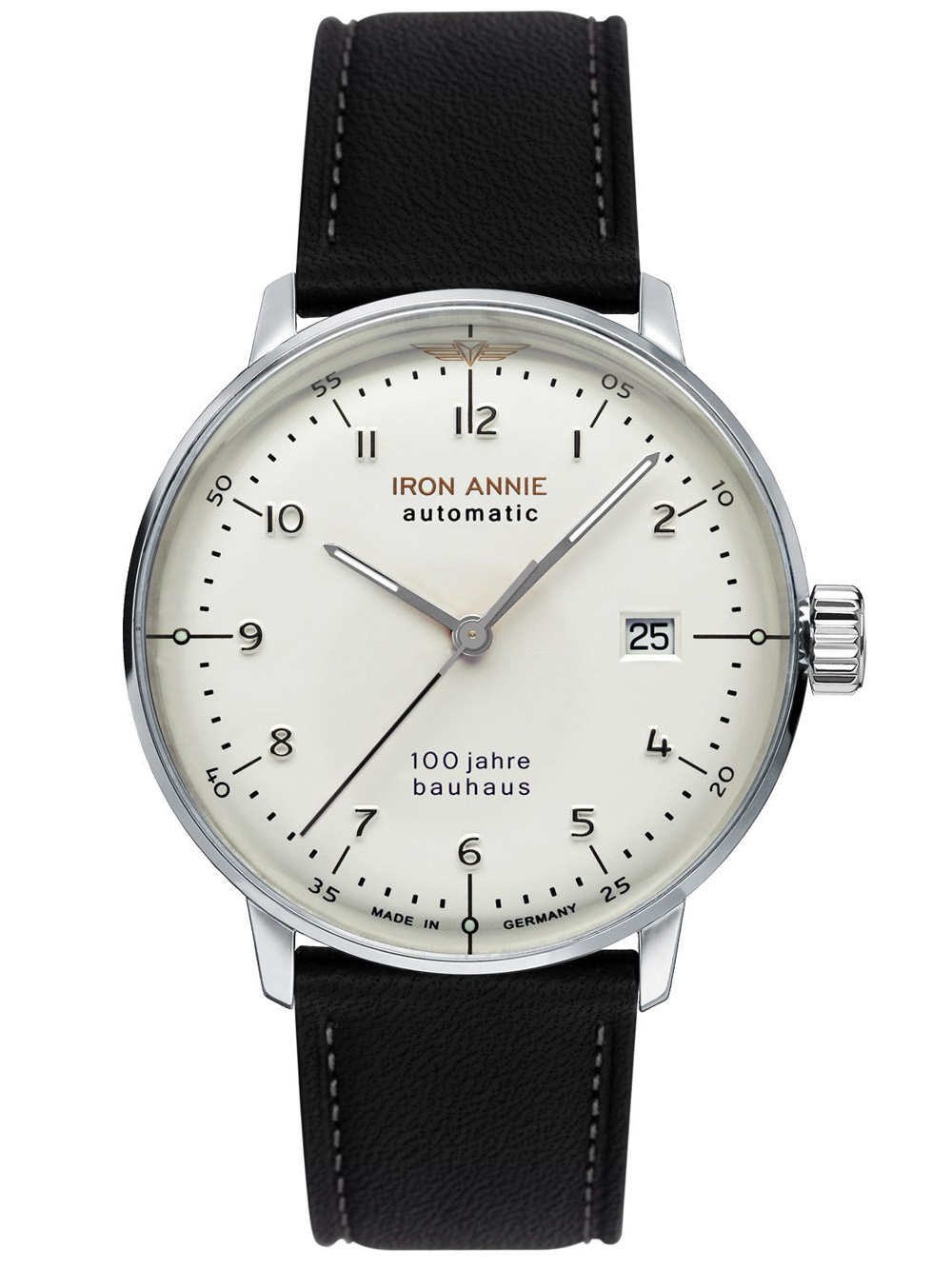 4041338505610 - Iron Annie 5056-1 Bauhaus Automatik Herrenuhr 40mm 5ATM