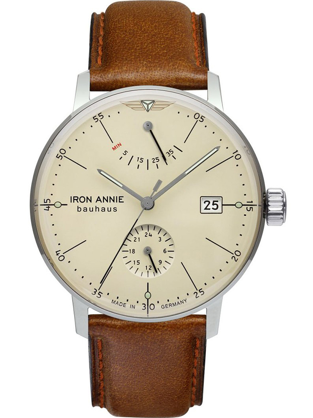 4041338506051 - Iron Annie 5060-5 Bauhaus Gangreserve Automatik Herrenuhr 41mm