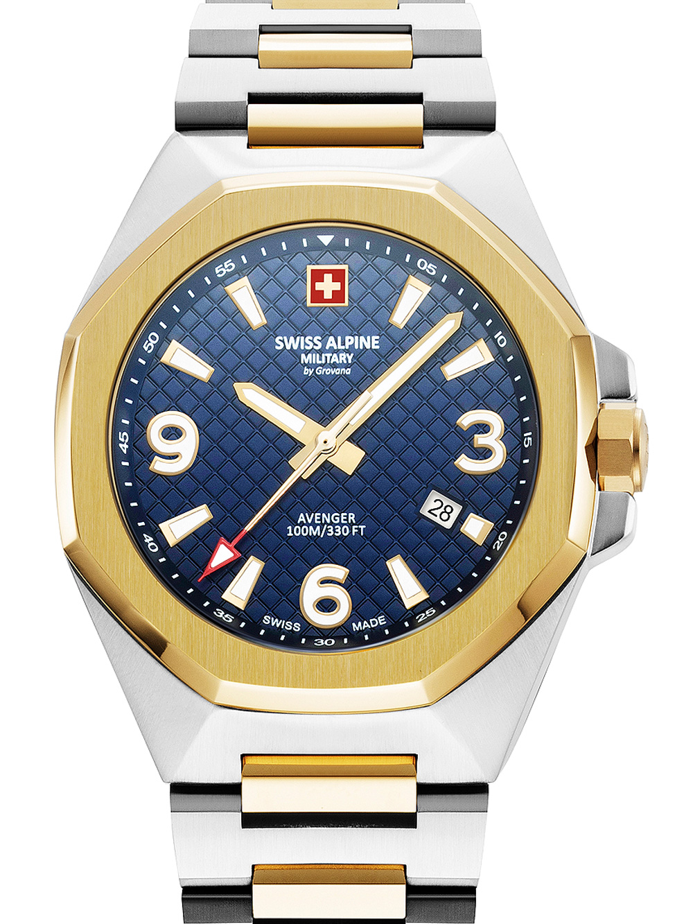 Swiss Alpine Military 7005.1145 Typhoon Herrenuhr 42mm 10ATM