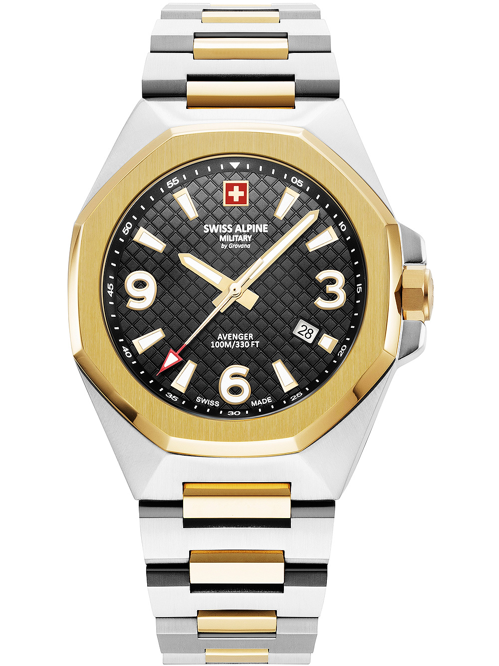 Swiss Alpine Military 7005.1147 Typhoon Herrenuhr 42mm 10ATM