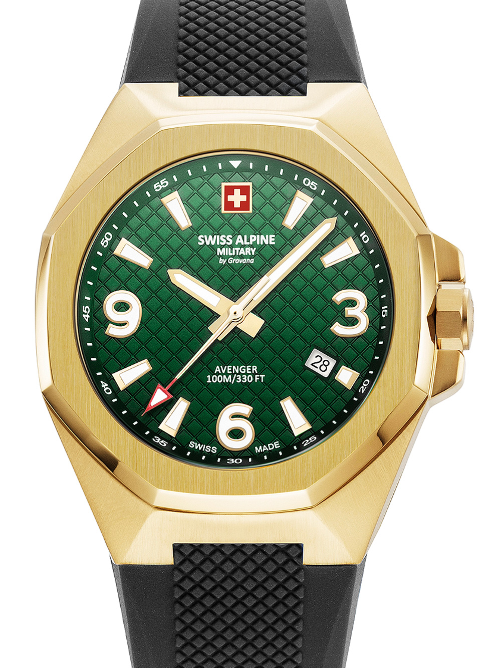 Swiss Alpine Military 7005.1814 Typhoon Herrenuhr 42mm 10ATM