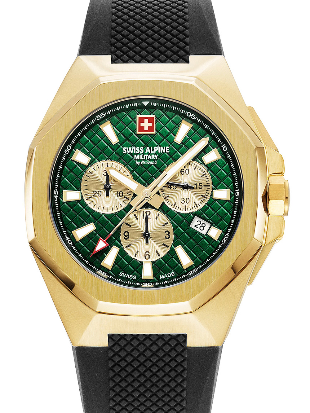 Swiss Alpine Military 7005.9814 Typhoon Chronograph Herrenuhr 42mm 10ATM