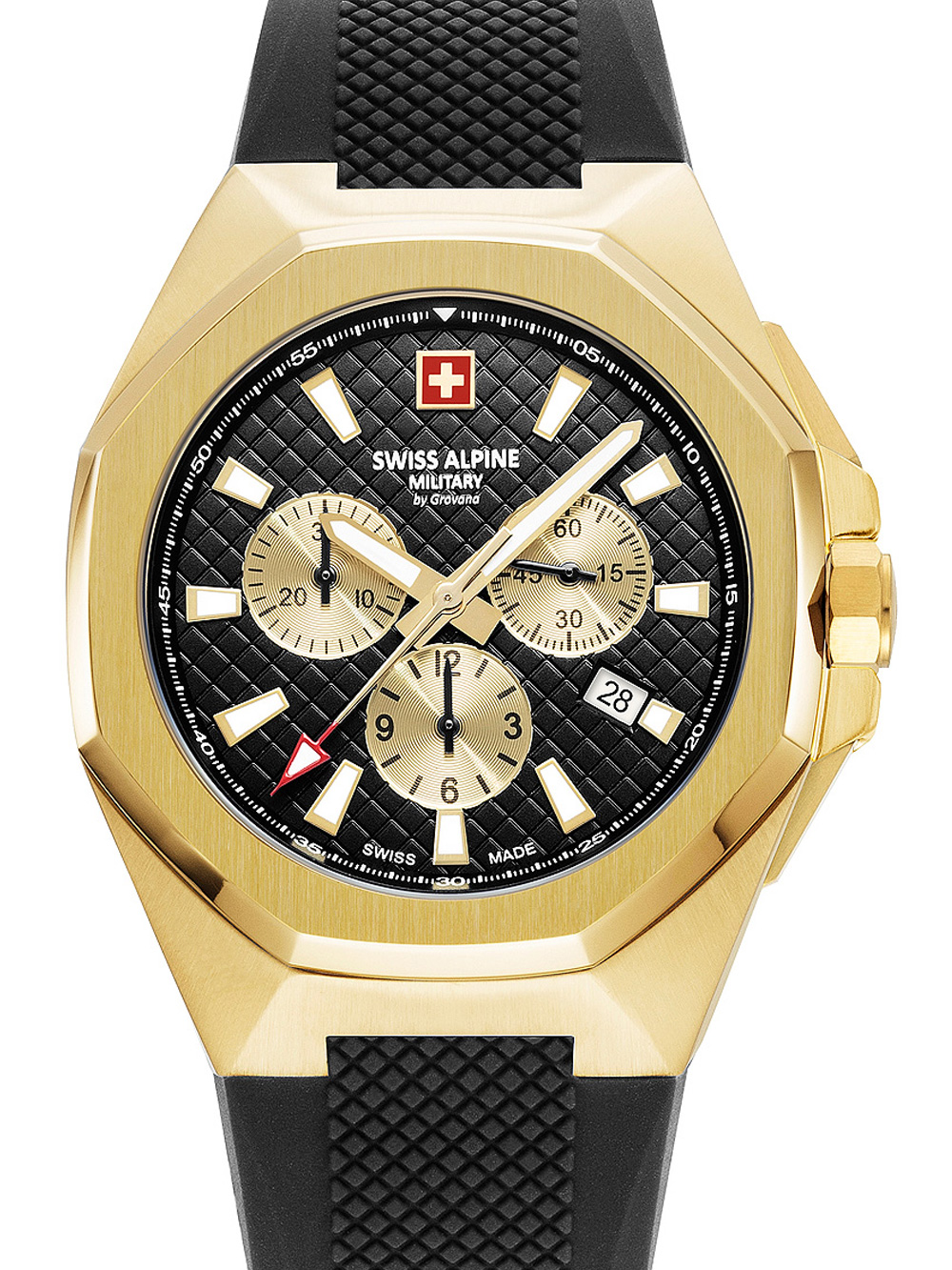 Swiss Alpine Military 7005.9817 Typhoon Chronograph Herrenuhr 42mm 10ATM