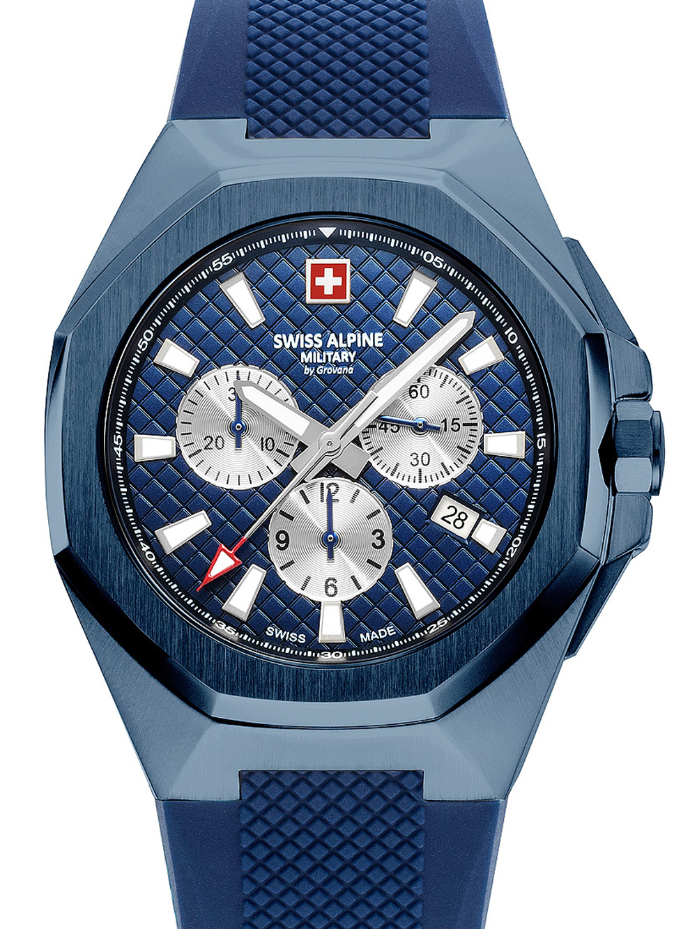 Swiss Alpine Military 7005.9895 Typhoon Chronograph Herrenuhr 42mm 10ATM