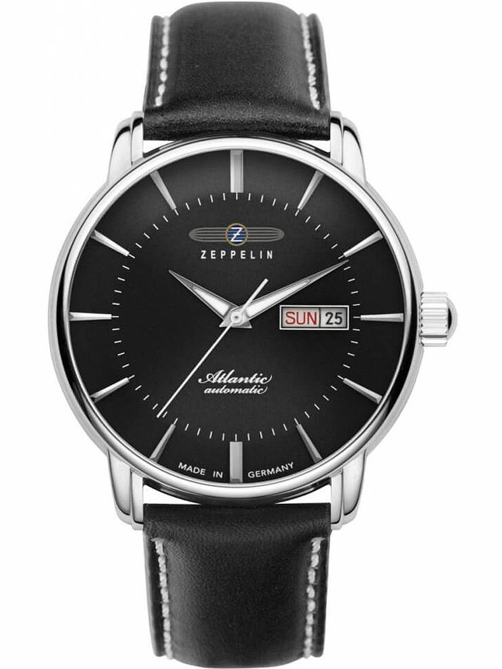 4041338846621 - Automatikuhr ZEPPELIN Atlantic Collection 8466-2 Armbanduhren schwarz Herren Automatikuhren