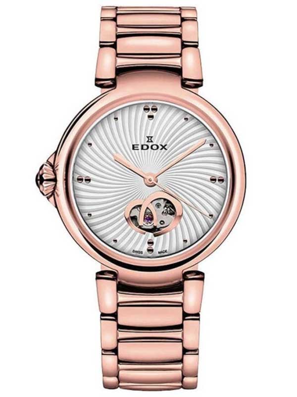 Edox 85025-37RM-AIR LaPassion Automatik Damenuhr 33mm 5ATM