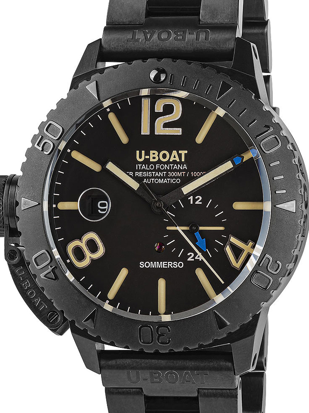 U-Boat 9015/MT Sommerso DLC Automatik Herrenuhr 46mm 30ATM