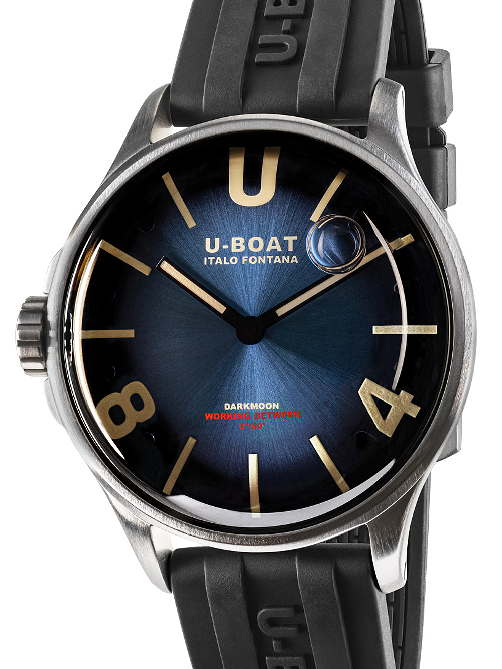 U-Boat 9021/B Darkmoon Herrenuhr 40mm SS 5ATM