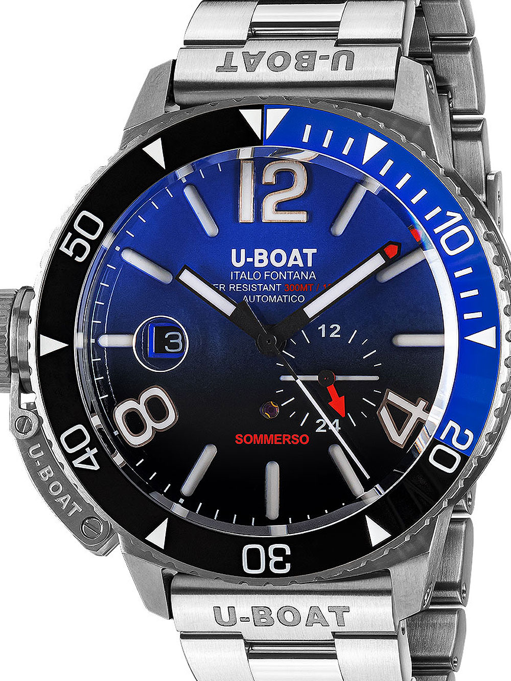 U-Boat 9519/MT Sommerso Automatik Herrenuhr 46mm 30ATM