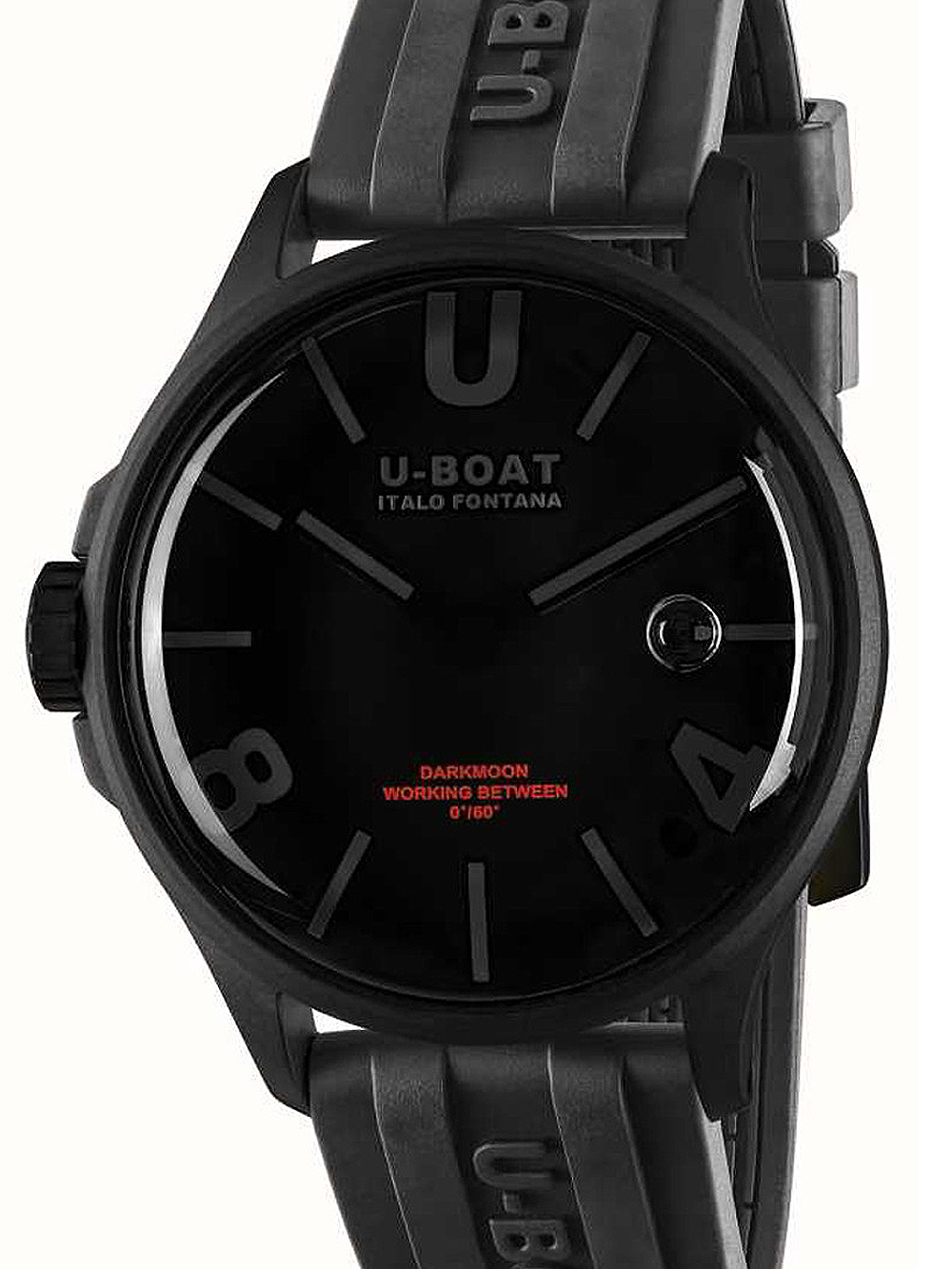 U-Boat 9544 Darkmoon Black PVD Herrenuhr 44mm 5ATM