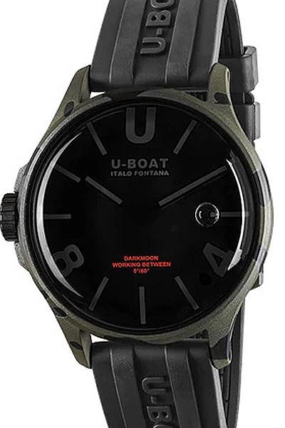 U-Boat 9552 Darkmoon Grey Camouflage Herrenuhr 40mm 5ATM