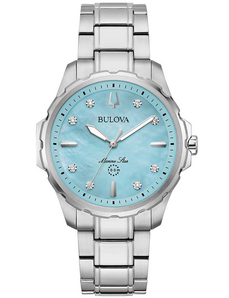 Bulova 96P248 Damenuhr Marine Star 38mm 10ATM