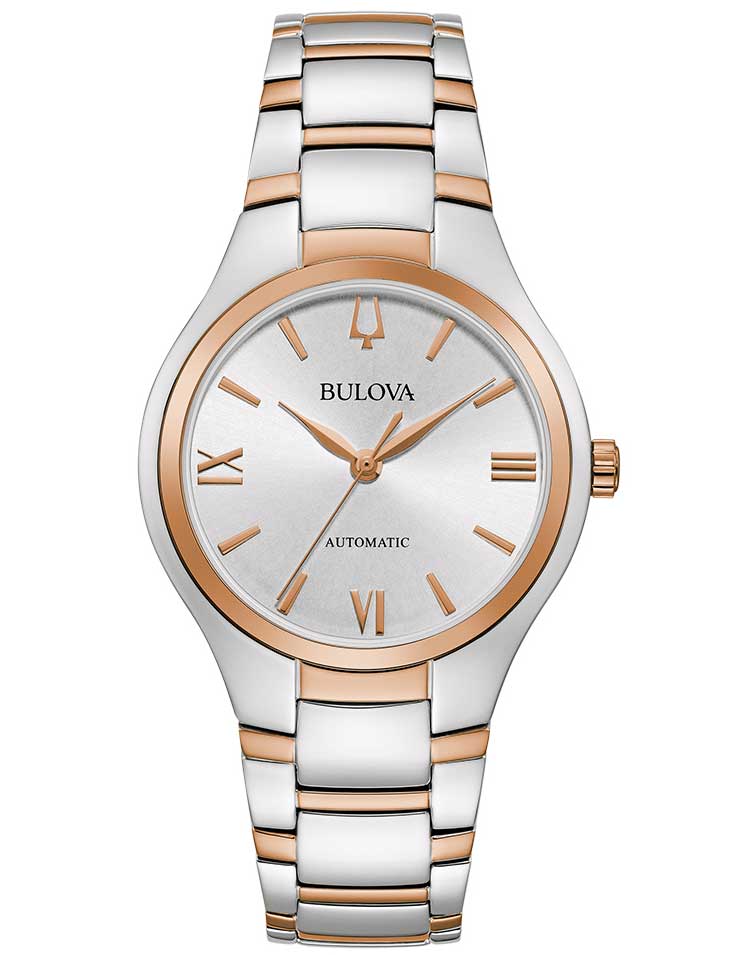 Bulova 98L313 Damenuhr Sutton Automatik 30mm 3ATM