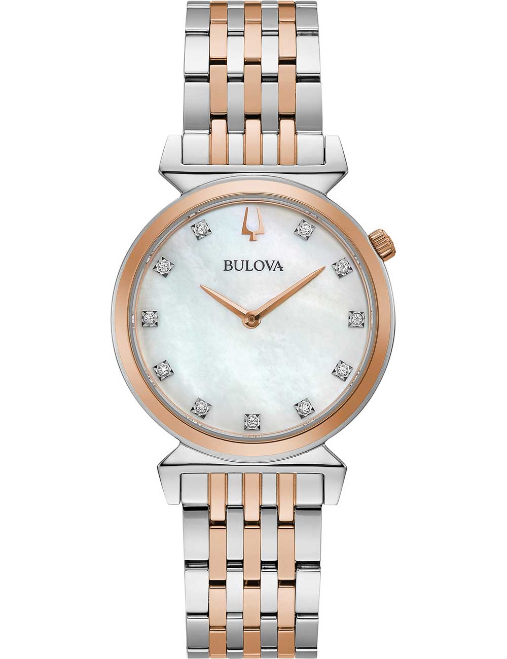 Bulova 98P192 Regatta 11 Diamonds