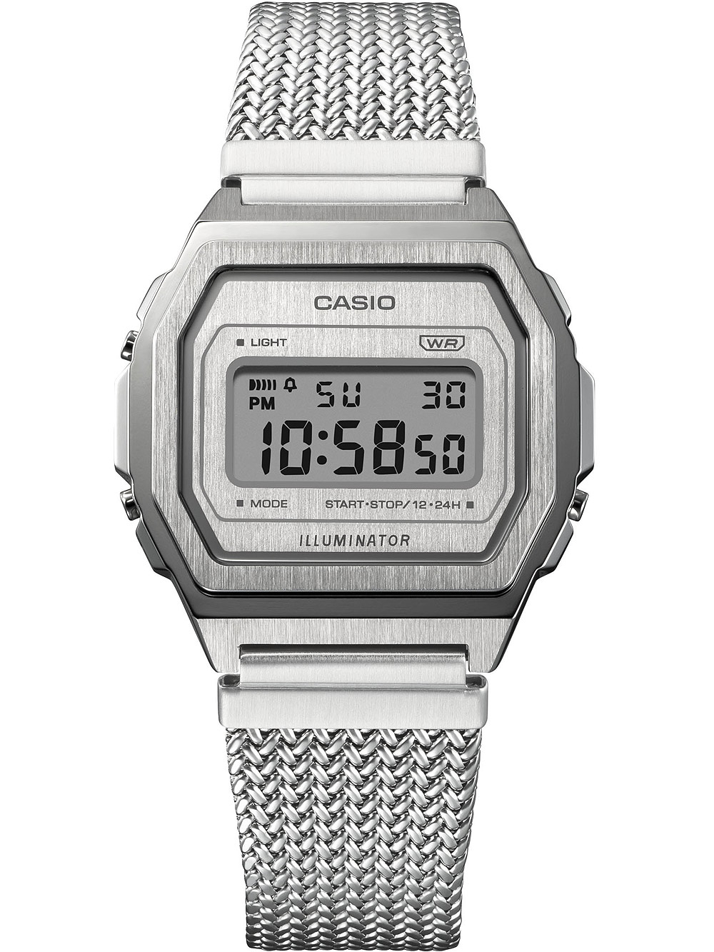 Casio A1000MA-7EF Vintage Unisex Uhr 38mm 3ATM