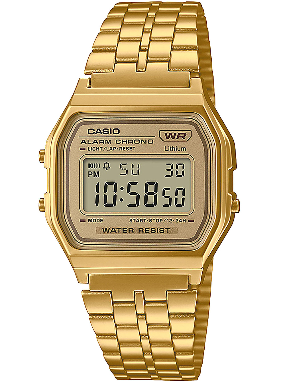 Casio A158WETG-9AEF Vintage Unisex Uhr 33mm