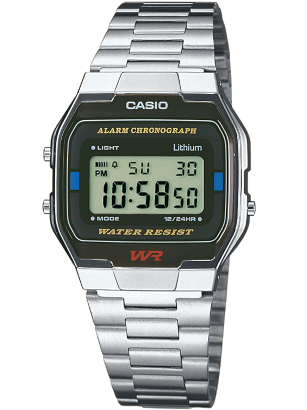 CASIO A163WA-1QES Collection Herrenuhr 33mm 3ATM