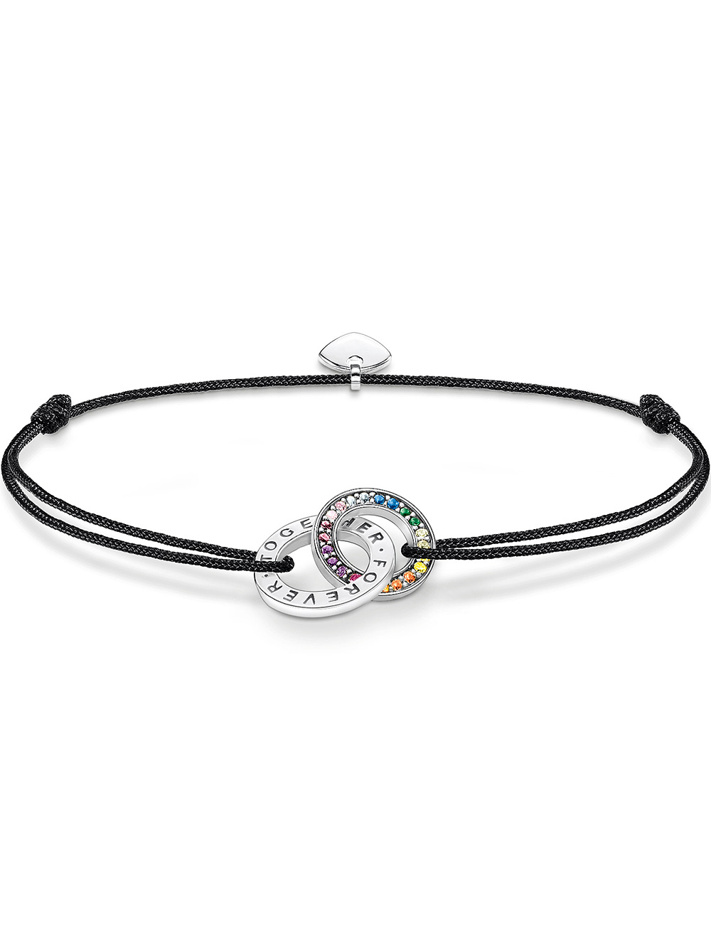 Thomas Sabo A2085-318-7 Together Rainbow Armband Damen