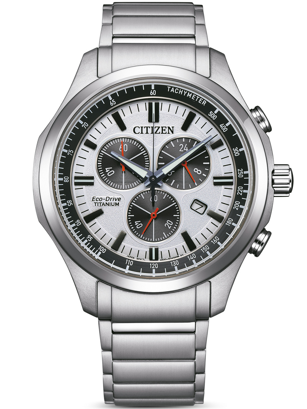 Citizen AT2530-85A Eco-Drive Titanium Chronograph Herrenuhr 43mm