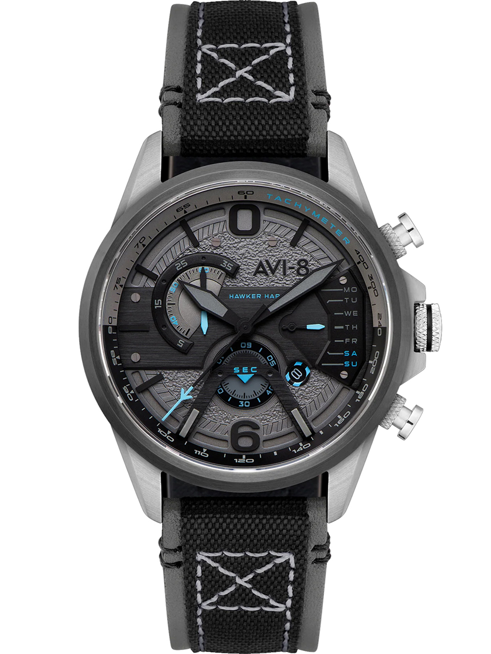 AVI-8 AV-4056-08 Herrenuhr Hawker Harrier Dual Retrograde Chronograph 44mm 5ATM