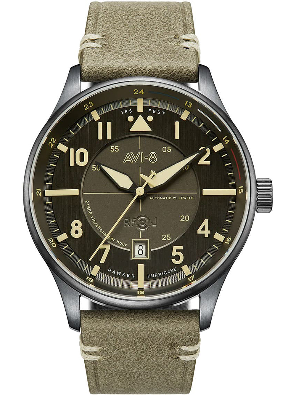 4894664151415 - AV-4094-04 Hawker Hurricane Automatik Herrenuhr 43mm 5ATM