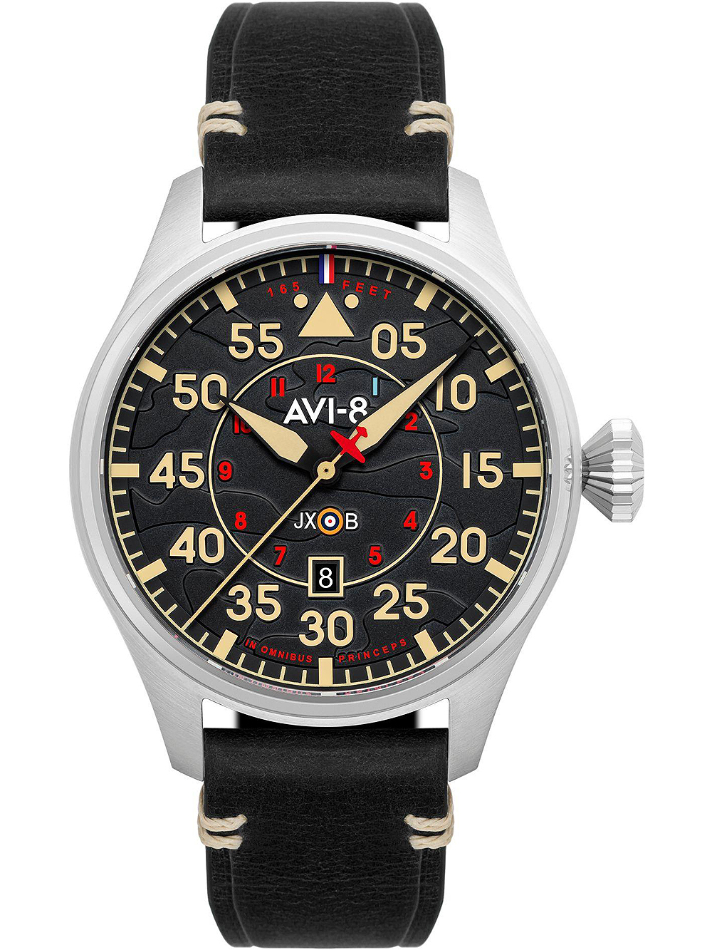 4894664168673 - AV-4097-03 Pilot Hawker Hurricane Automatik Herrenuhr 46mm 5ATM