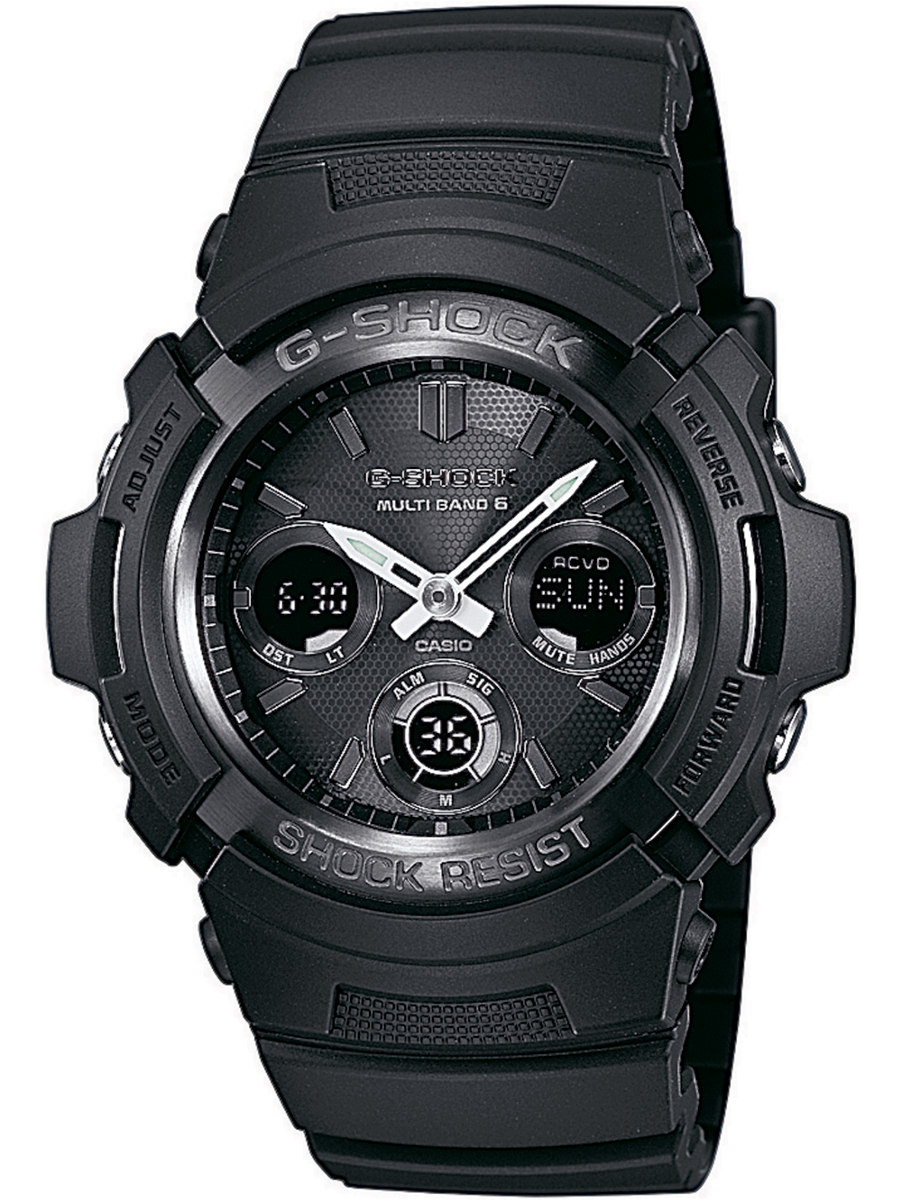 Casio AWG-M100B-1AER G-Shock Funk-Solar Herrenuhr 46mm 20atm