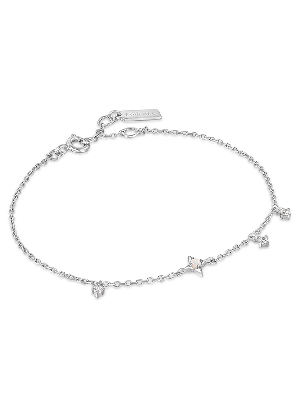 5052469006821 - Star Kyoto Opal Armband aus Silber mit Zirkonia