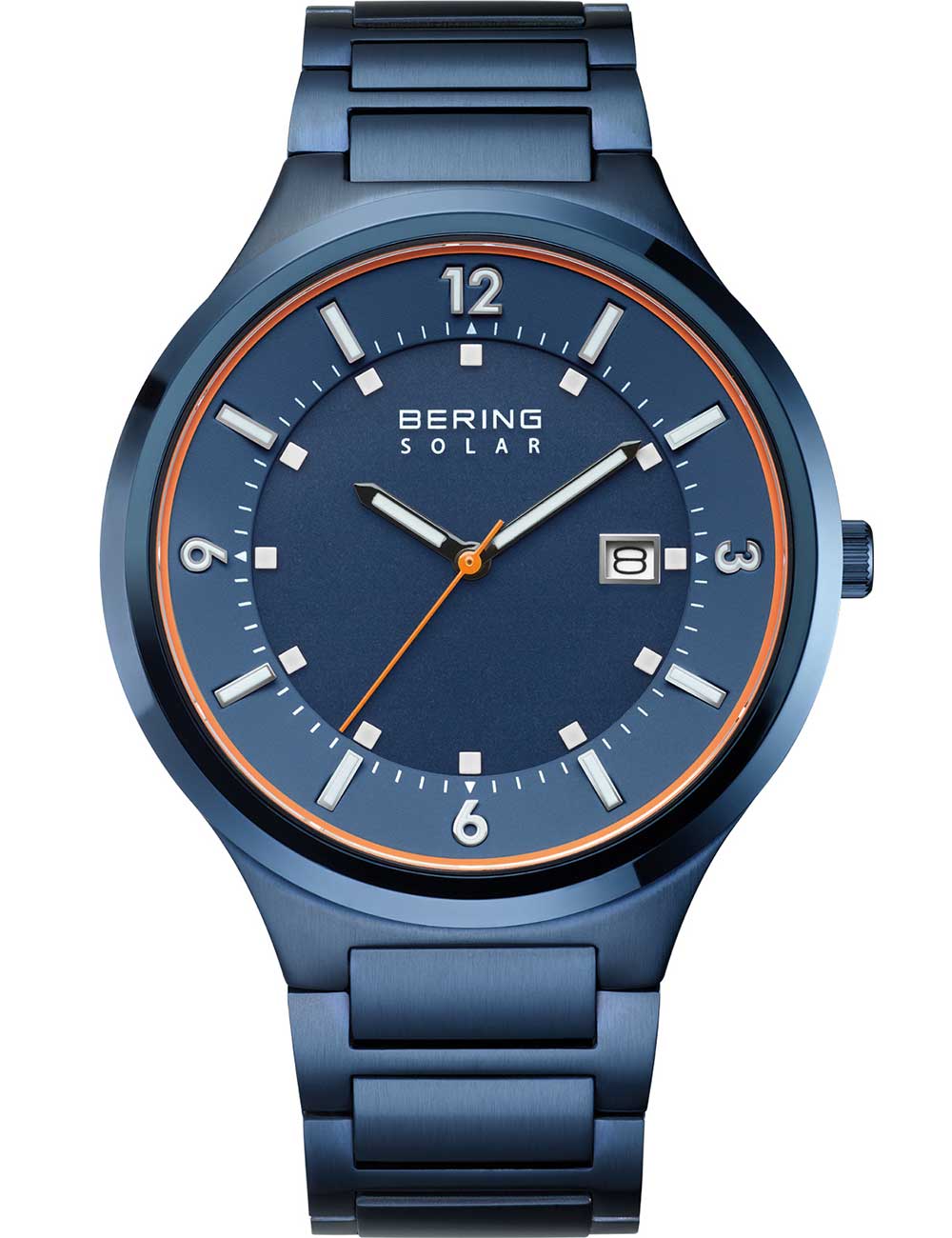 Bering 14442-797 Slim Solar Herrenuhr 42mm 5ATM