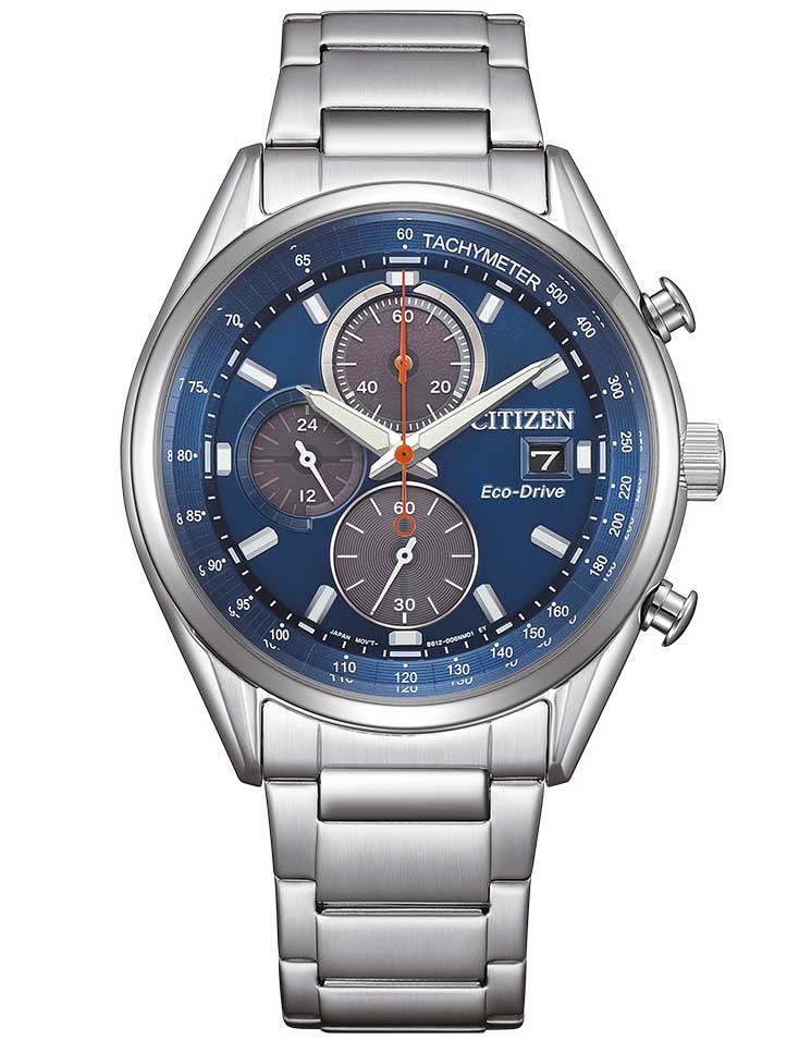 Citizen CA0459-79L Herrenuhr Eco-Drive Chronograph 40mm 10ATM