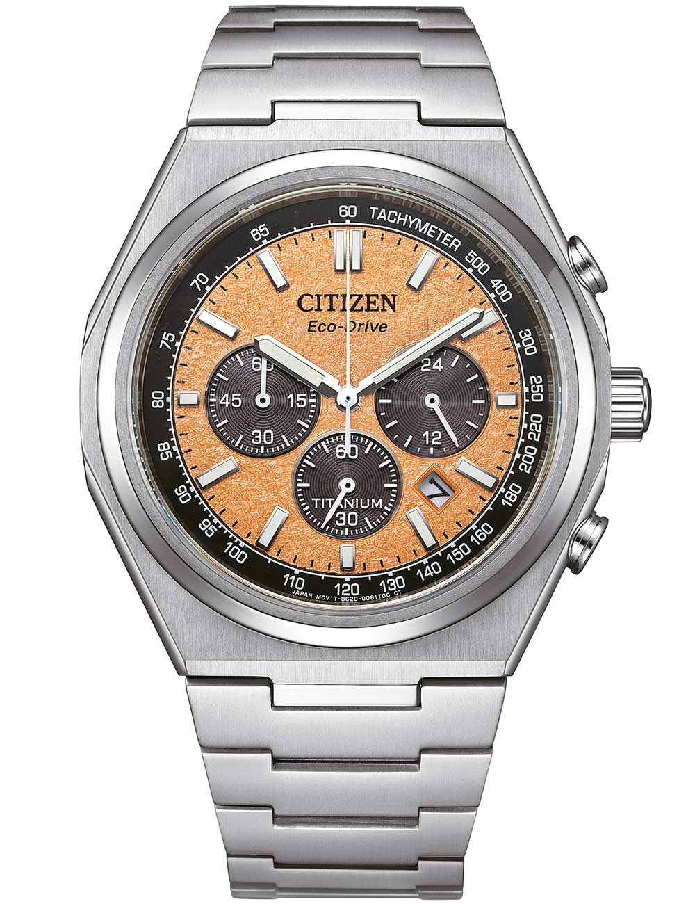 Citizen CA4610-85Z Herrenuhr Eco-Drive Super Titanium Chronograph 43mm 10ATM