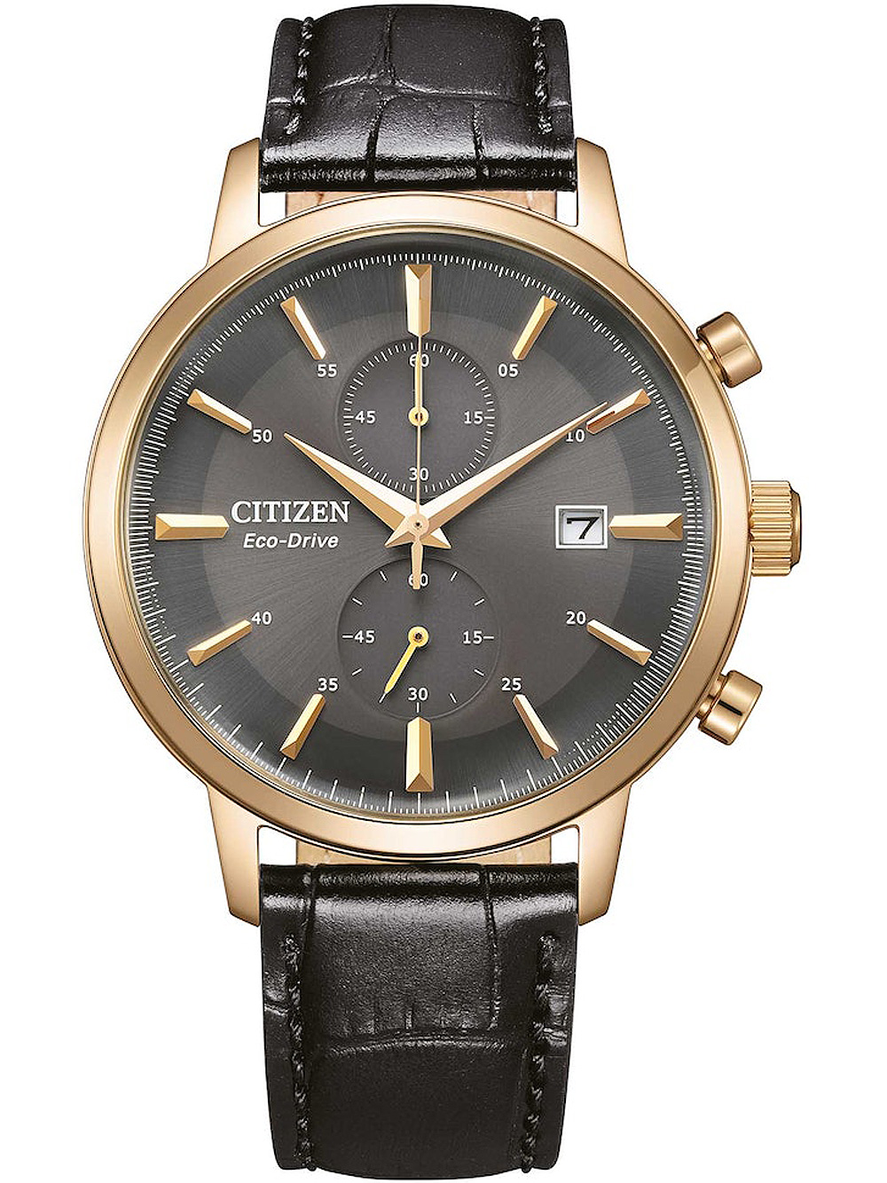 Citizen CA7067-11H Eco-Drive Chronograph Herrenuhr 42mm 5ATM