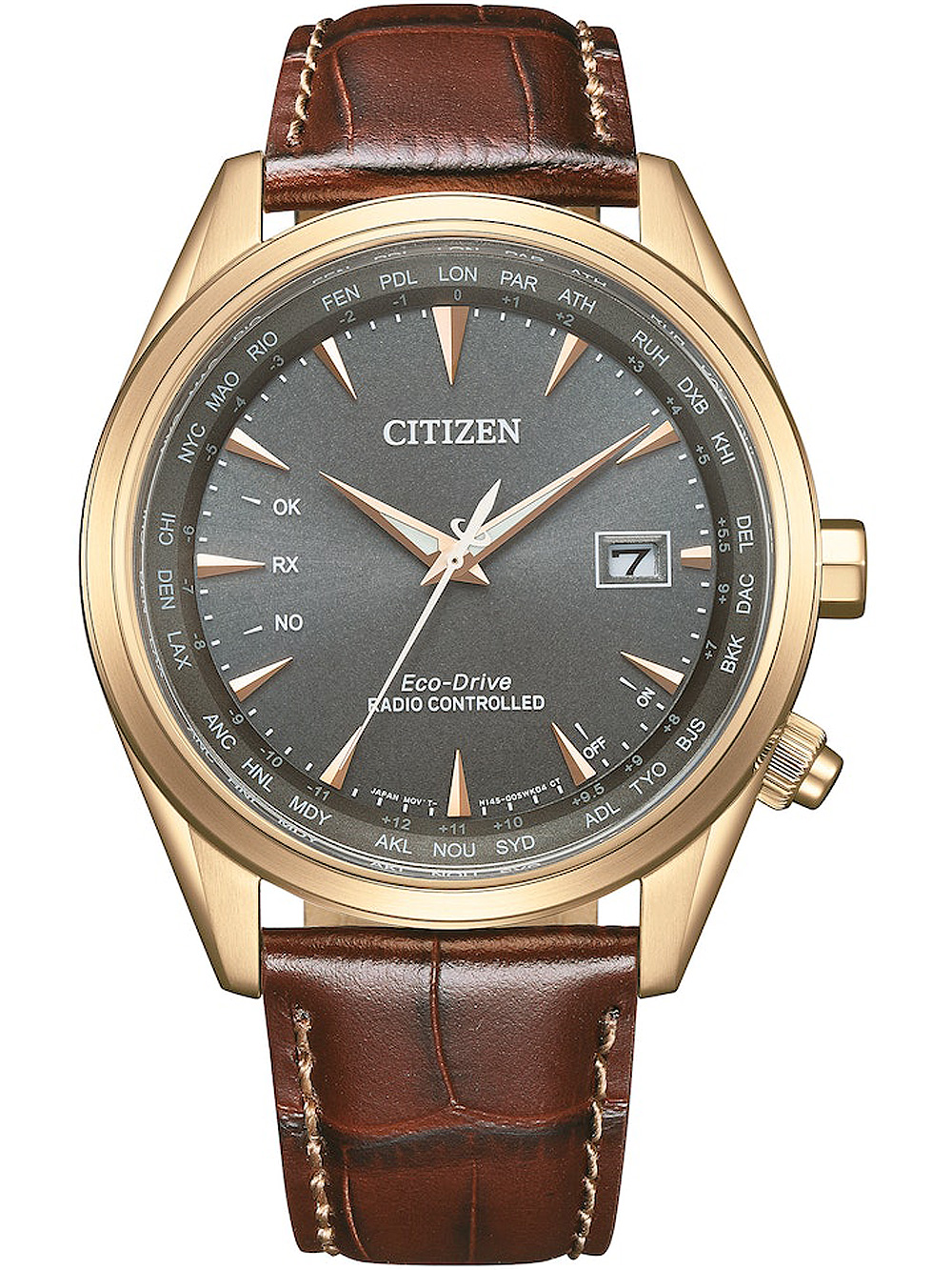 Citizen CB0273-11H Eco-Drive Funkuhr Herrenuhr 43mm 10ATM