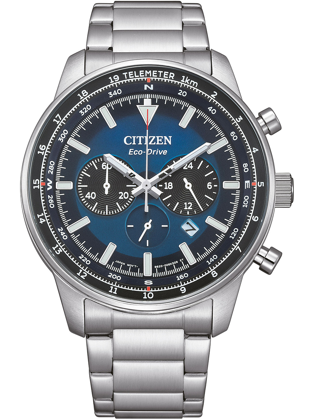 Citizen CA4500-91L Herrenuhr Eco-Drive Chronograph 44mm 10ATM