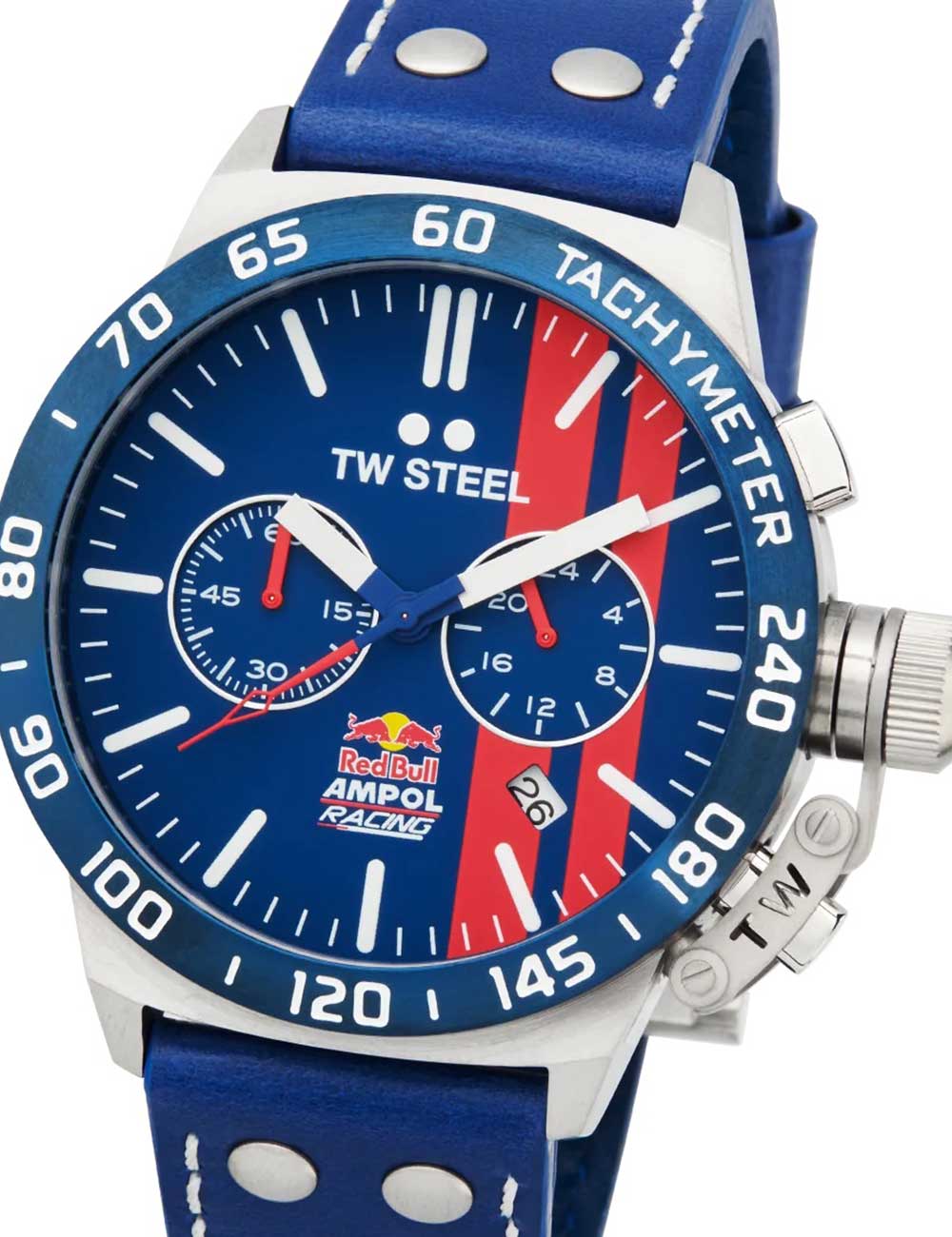 8720039113657 - TW-Steel CS122 Herrenuhr Red Bull Ampol Racing Chronograph 45mm 10ATM