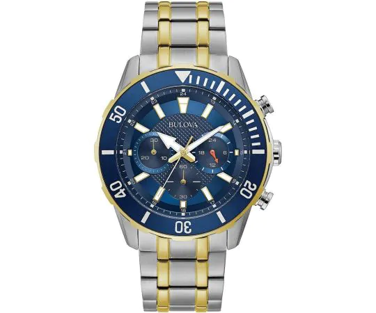 Bulova 98A246 Classic Chronograph Herrenuhr 44mm 10ATM