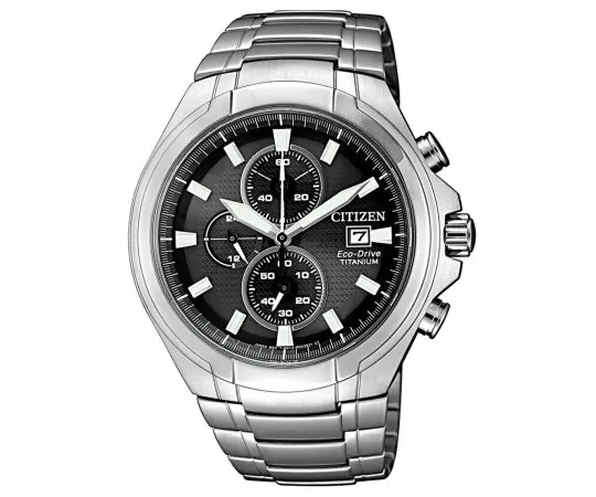 Eco drive titanium sapphire sale